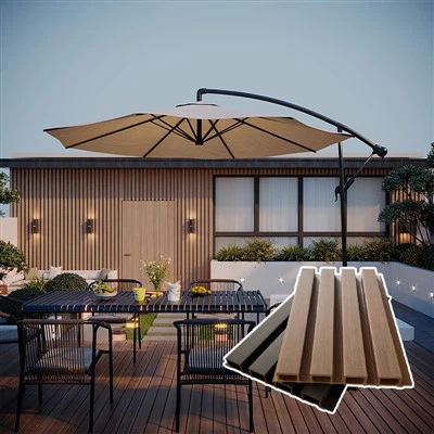 Eco - Panel Wall Asa yang disahkan untuk Luar